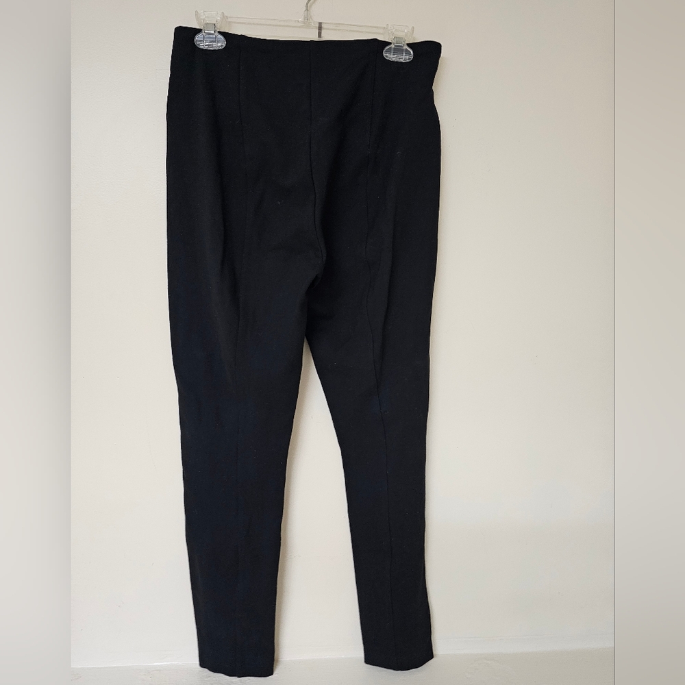 Maison d'Amelie  Black Pleated Pull-on Pants Size 8 - Picture 5 of 5